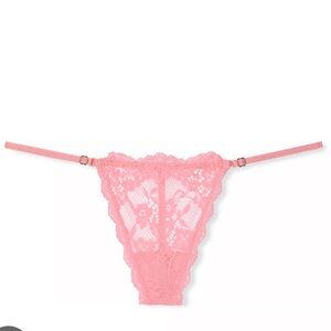 Victoria's Secret Pink Lace Thong